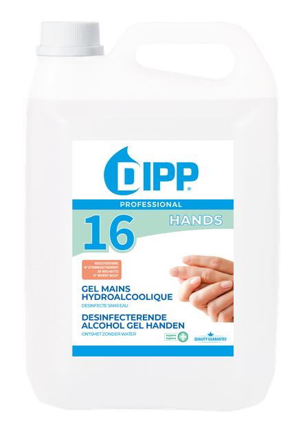 DIPP N°16 – Gel mains hydroalcoolique – vue 2