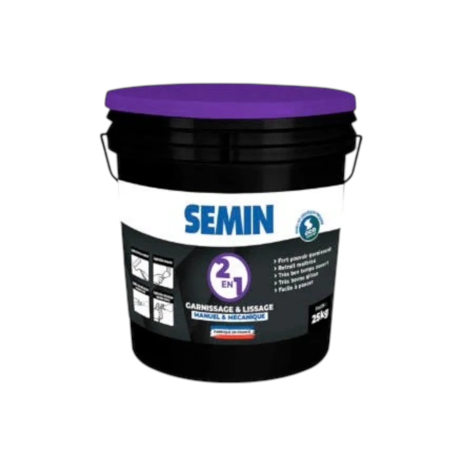 SEMIN 2 EN 1 G&L Enduit airless Garnissage et lissage – vue 4