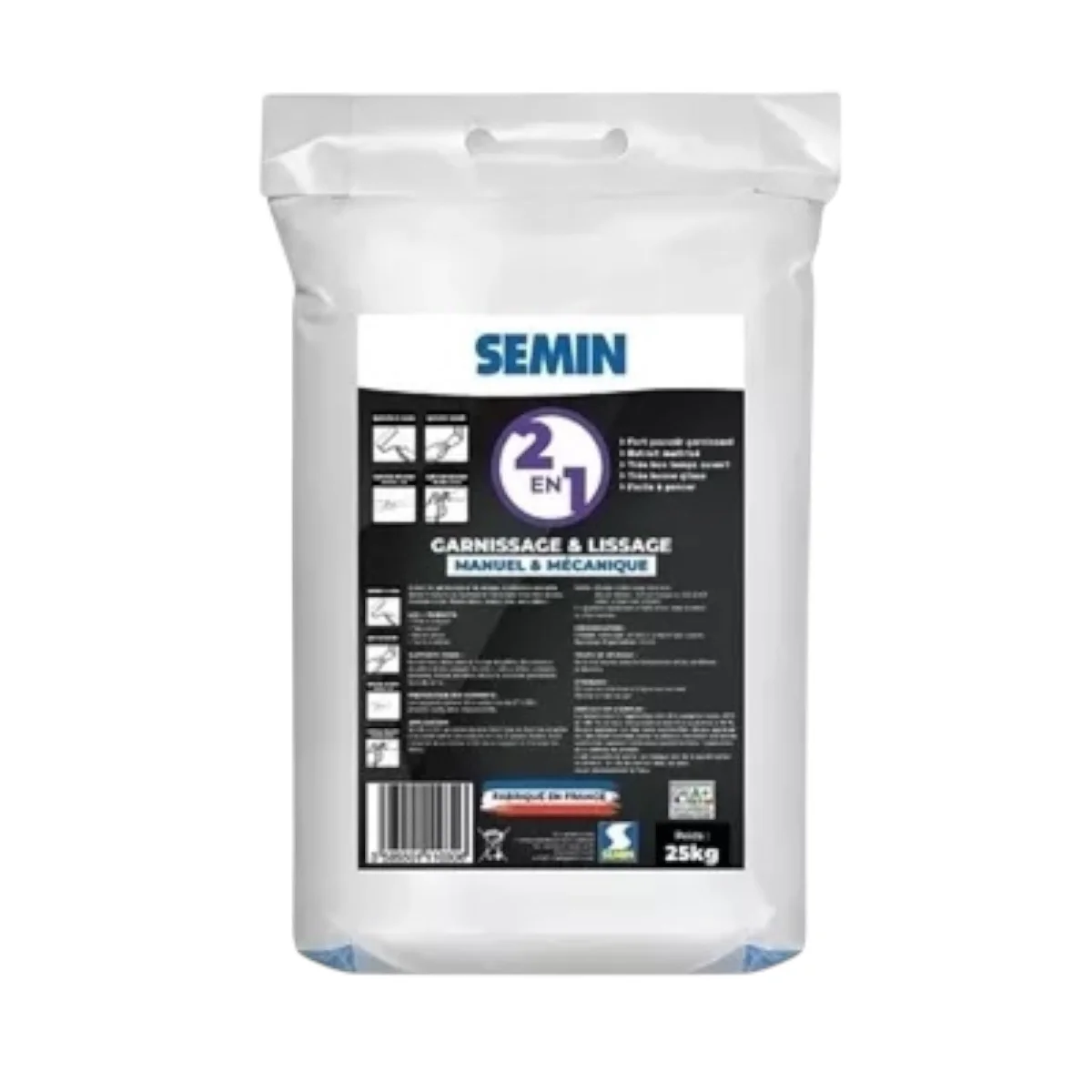SEMIN 2 EN 1 G&L Enduit airless Garnissage et lissage – vue 3