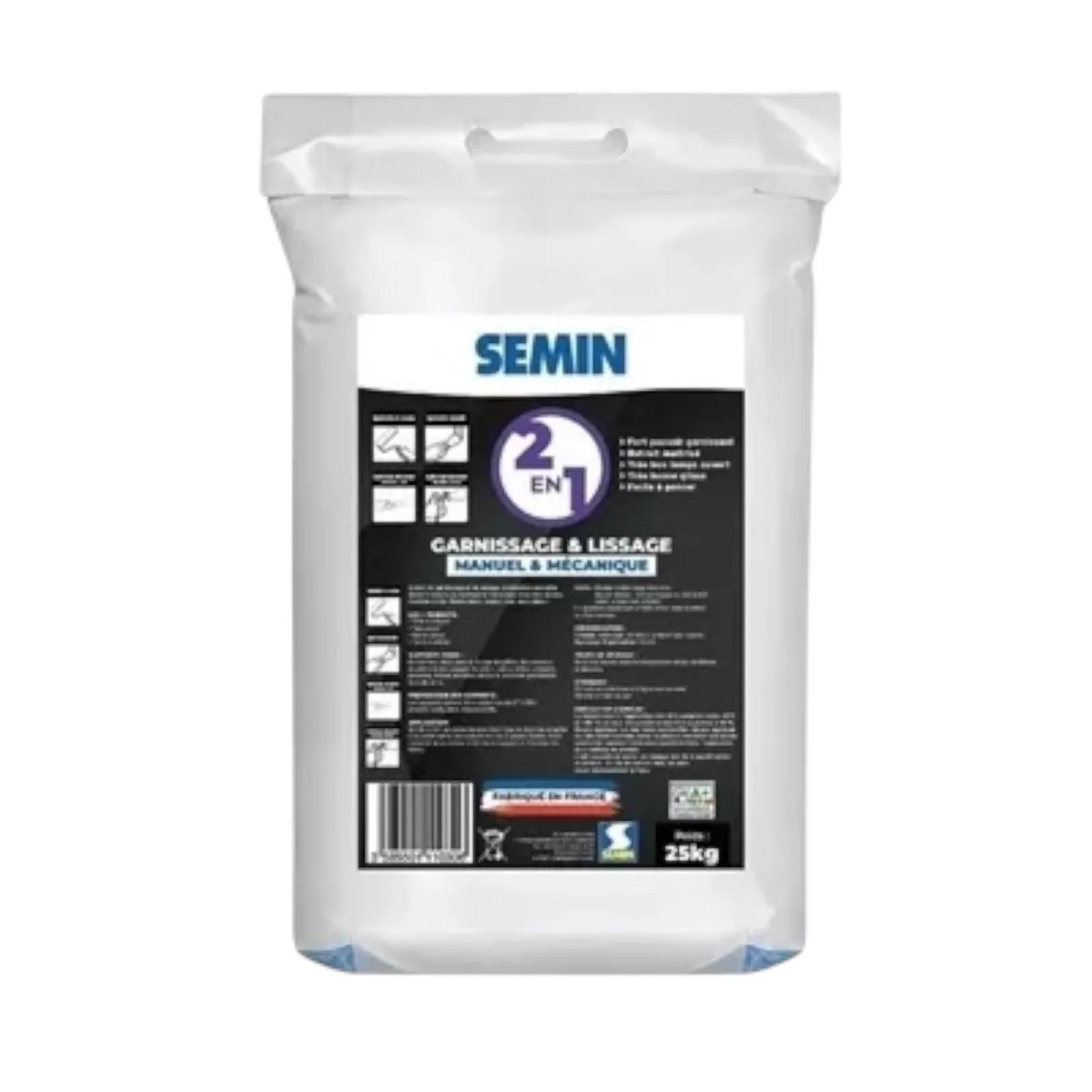 SEMIN 2 EN 1 G&L Enduit airless Garnissage et lissage – vue 5