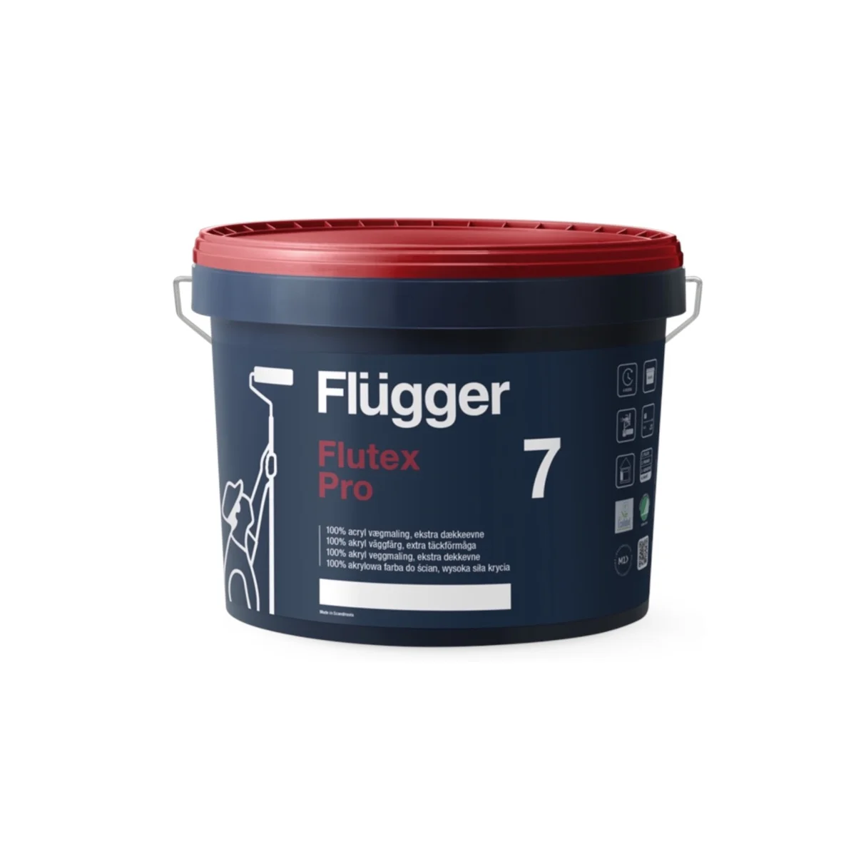 Flutex Pro 7 Blanc – vue 3